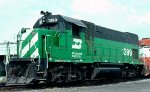 Burlington Northern GP15-1 #1399, one of 25 former Frisco GP15-1's on the roster, in East Thomas Yard 